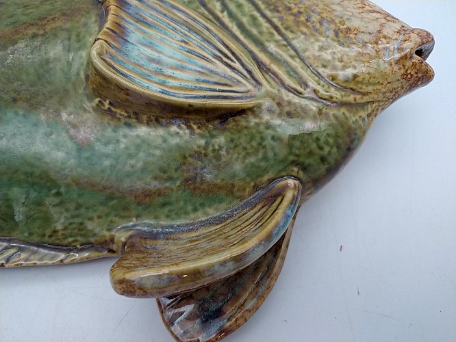 Poisson en céramique Vallauris .