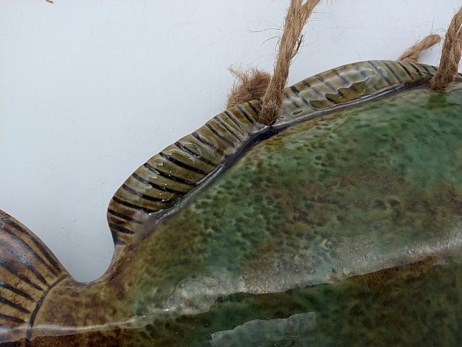 Poisson en céramique Vallauris .