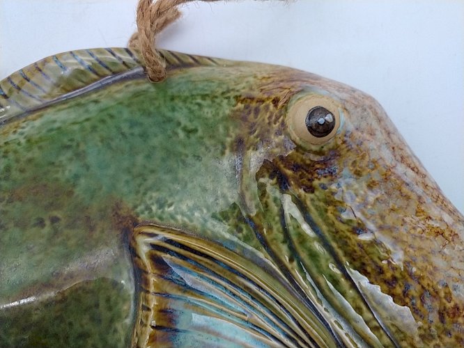 Poisson en céramique Vallauris .