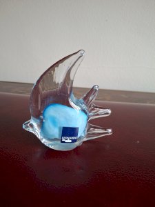 Poisson en verre soufflé Leonardo
