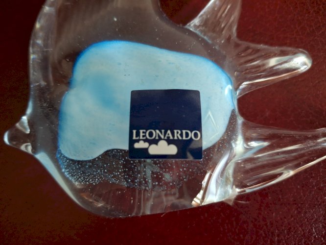 Poisson en verre soufflé Leonardo