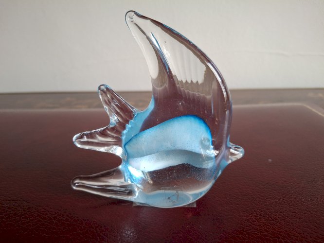 Poisson en verre soufflé Leonardo