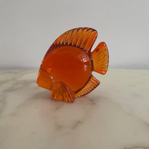 Fish by Daum France in its XXe M3759 box