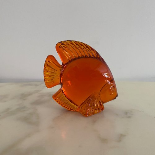 Poisson par Daum France dans son coffret XXe M3759