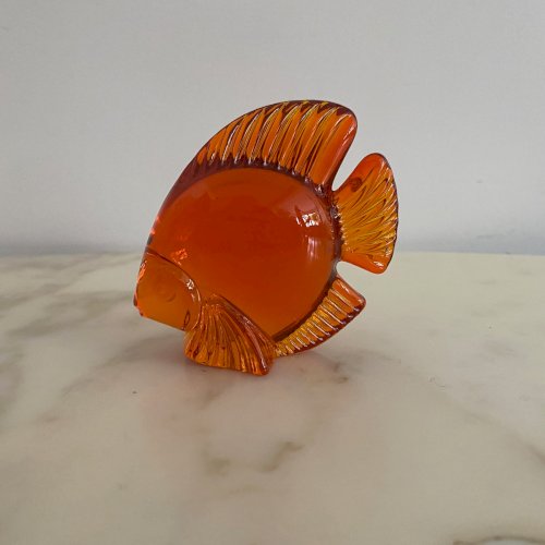 Poisson par Daum France dans son coffret XXe M3759