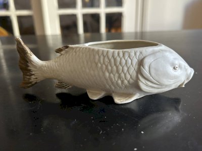 Purse fish made of Heubach & co biscuits