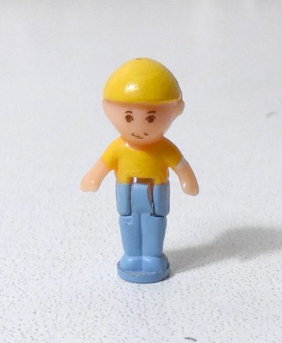 Polly Pocket Vintage Wee Willie MERLIN STICKER PACK MYSTERY FIGURE 1989 : poupée