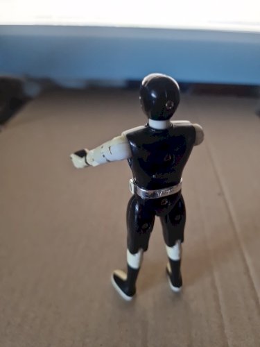 Popy Bandai Sentai Bioman 2 1987 MASKMAN figure Metal Noir