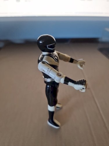 Popy Bandai Sentai Bioman 2 1987 MASKMAN figure Metal Noir