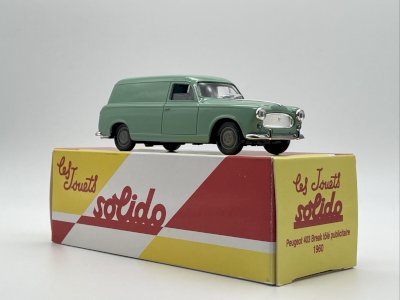  Peugeot 403 Break Tôlé Publicitaire (1960) 1/43 Solido