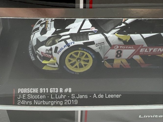 Porsche 911 GT3 R (2019) 24 Heures Nürburgring 1/43 Ixo