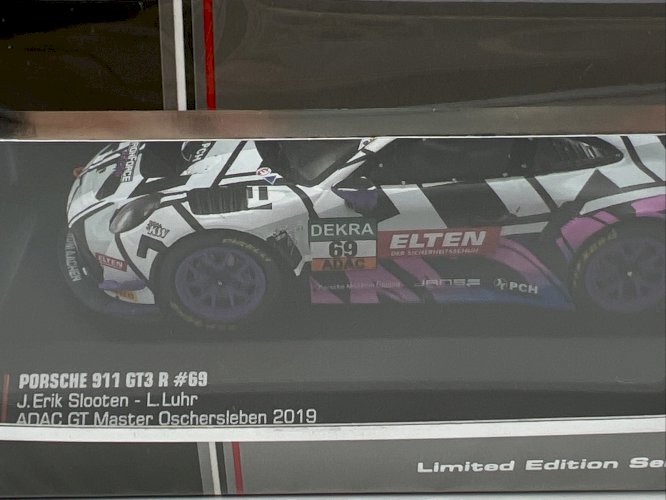 Porsche 911 GT3 R (2019) ADAC GT Master Oscherseleben 1/43 Ixo
