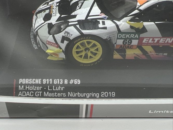 Porsche 911 GT3 R (2019) ADAC GT Masters Nürburgring 1/43 Ixo