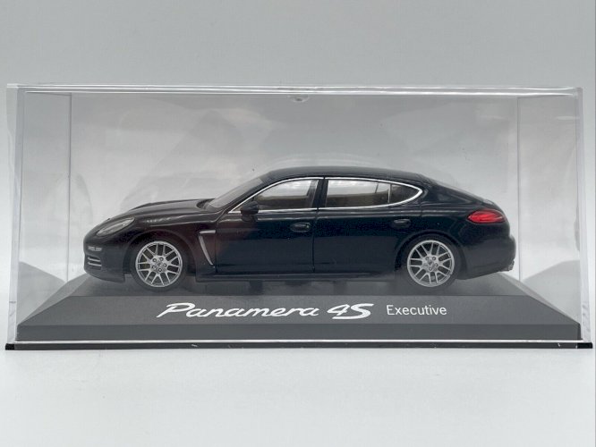 Porsche Panamera 4S Exécutive (2014) Sombre Bleu  1/43 Minichamps