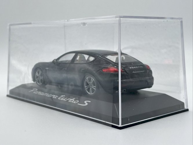Porsche Panamera Turbo S (2014) Carboxylique Gris  1/43 Minichamps