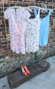 Wearing Vintage Industrial Style Clothing