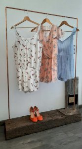 Wearing Vintage Industrial Style Clothing