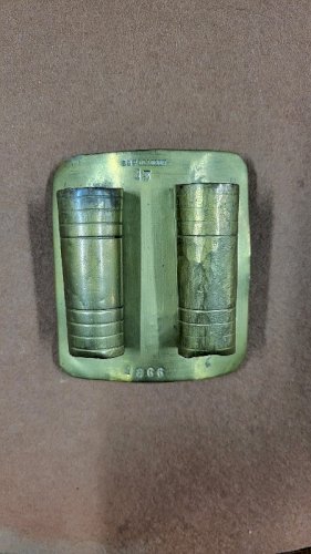 PORTE BAGUETTES DE TAMBOUR MILITAIRE 1866