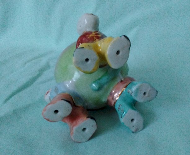Porte-bonheur porcelaine asiatique