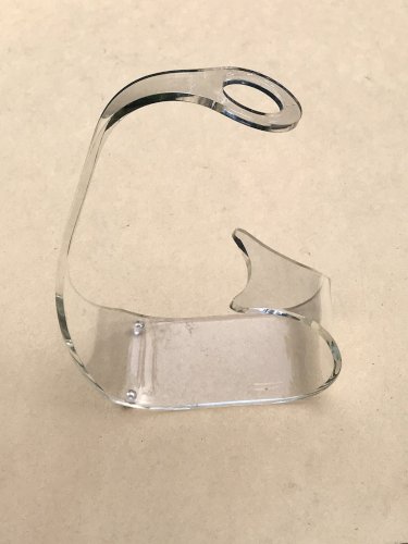 Porte Bouteille Design Plexiglass Vintage Modernist Vers 70 Art De La Table Vin