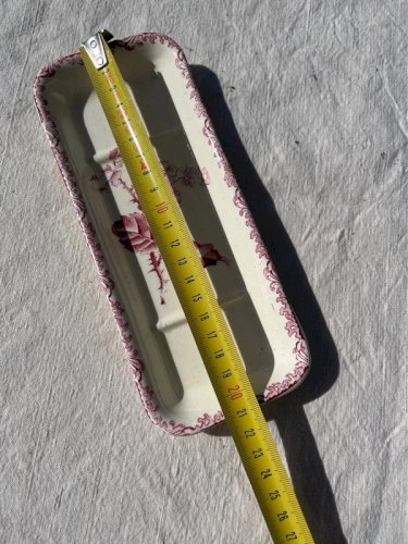 Porte brosses en terre de fer fin XIXe, début XXe