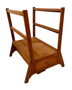 Drawing cardboard door in solid oak 20th century