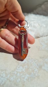 Porte -clés Ancien en Bakélite