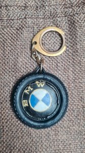 1960s Vintage Keychain BMW Imperial Garage