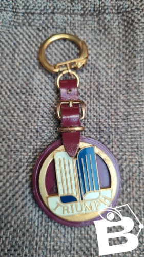 Porte-clés vintage années 1960 Triumph rare