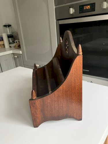 porte courrier ancien breton armoiries bretagne signé DR