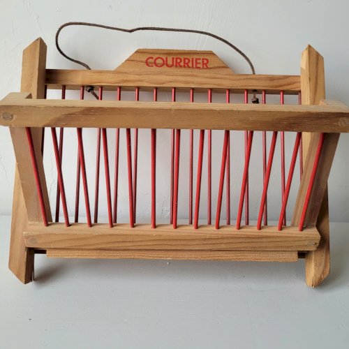 Porte courrier rétro à suspendre