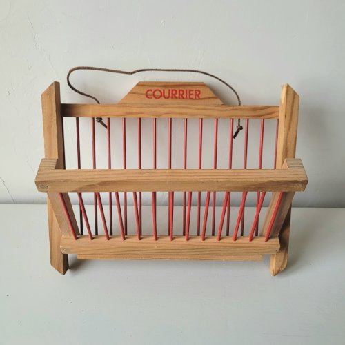 Porte courrier rétro à suspendre