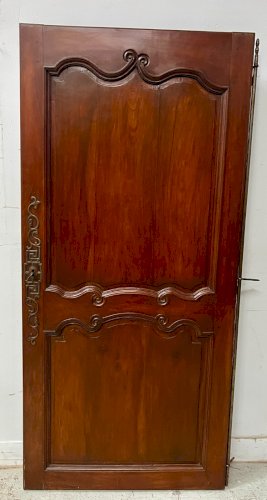 Porte de placard en merisier massif XIX siècle