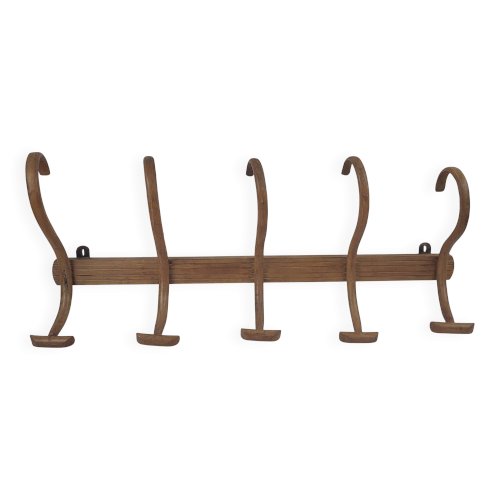 Porte manteau en bois courbé Japy frères
