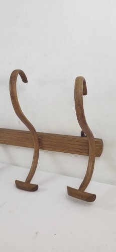 Porte manteau en bois courbé Japy frères