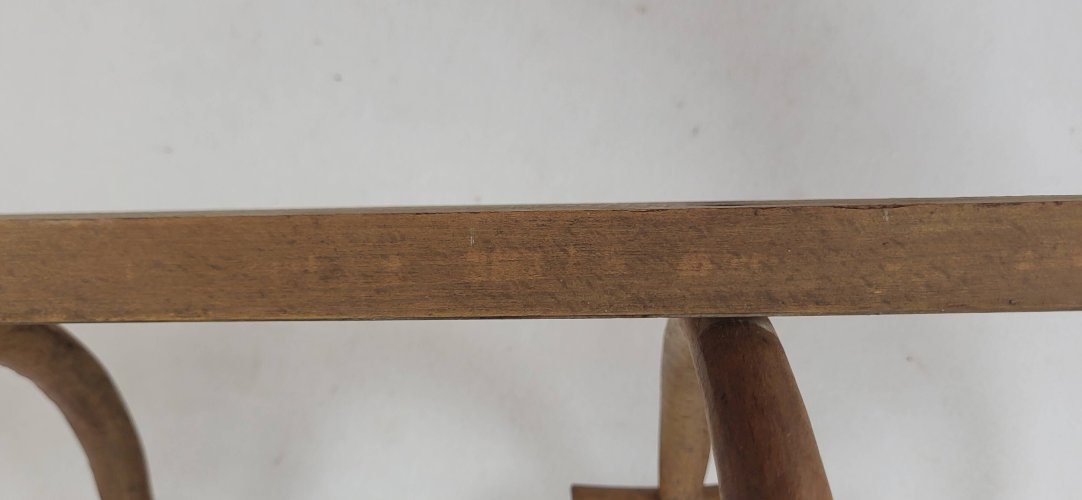 Porte manteau en bois courbé Japy frères