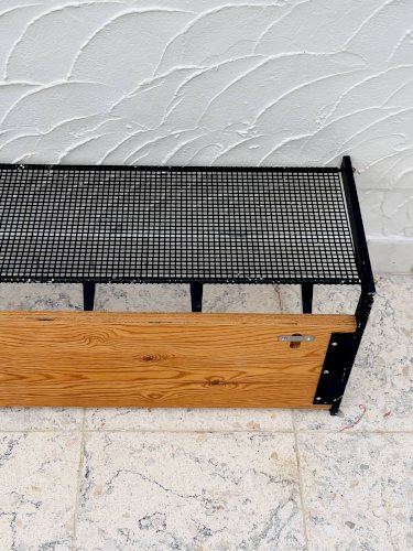 Porte-manteau et chapeau vintage