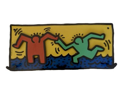 Keith Haring coat rack Vilac 1993
