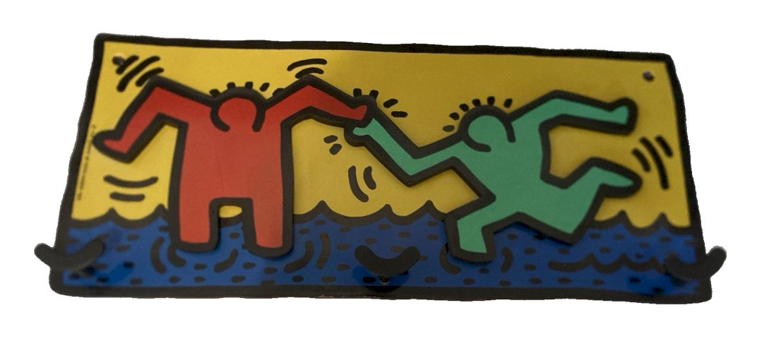 porte manteau Keith Haring Vilac 1993