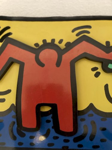 porte manteau Keith Haring Vilac 1993