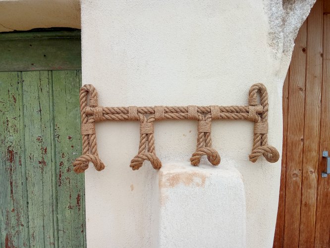 Porte manteau mural vintage Audoux Minet