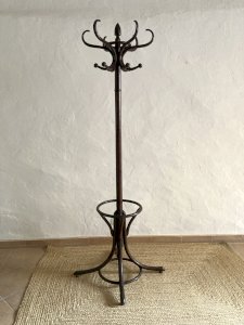 Porte-manteau Perroquet en bois courbé, début XXe siècle