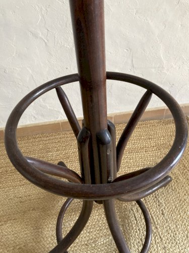 Porte-manteau Perroquet en bois courbé, début XXe siècle