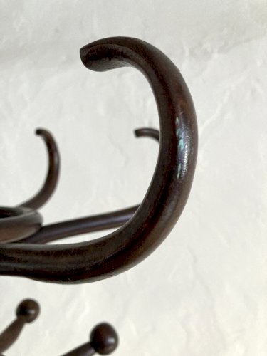Porte-manteau Perroquet en bois courbé, début XXe siècle