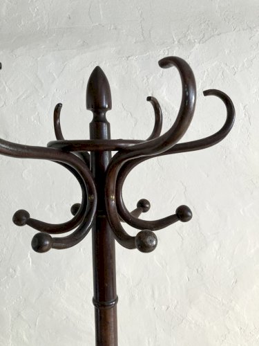 Porte-manteau Perroquet en bois courbé, début XXe siècle