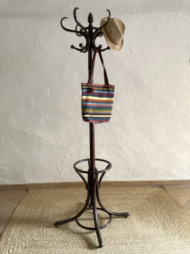 Porte-manteau Perroquet en bois courbé, début XXe siècle