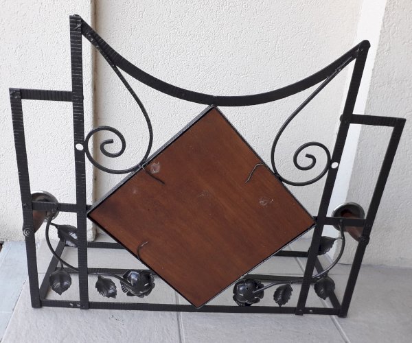 Porte manteau vestiaire en fer forgé