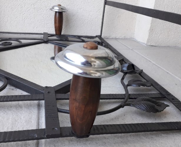 Porte manteau vestiaire en fer forgé