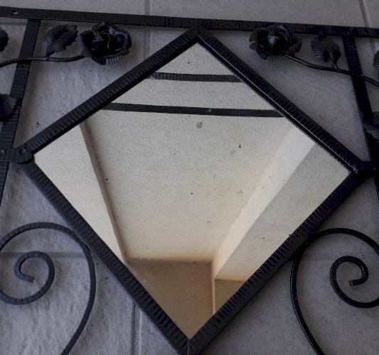 Porte manteau vestiaire en fer forgé