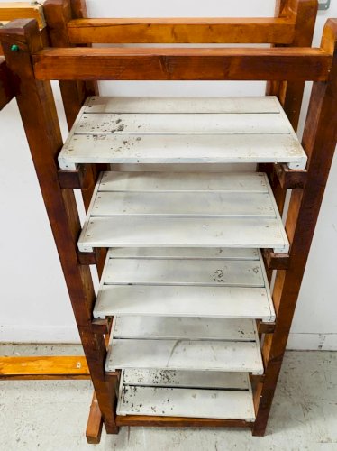 Porte Manteaux en sapin massif XX siècle